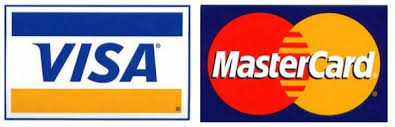 Pay with Visa or MasterCard